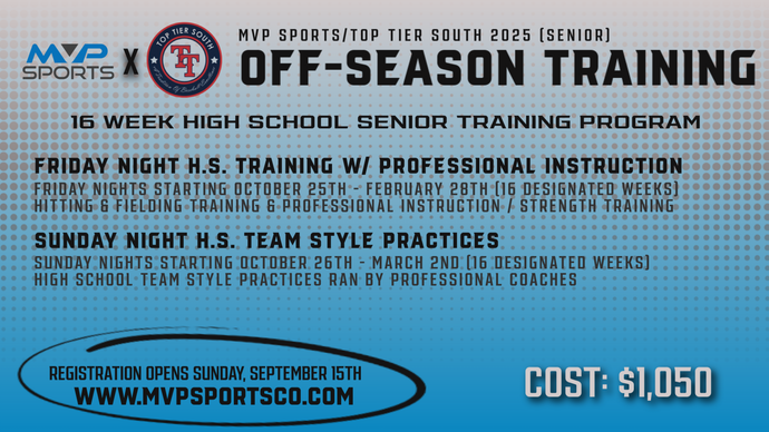 2024-25 Off-Season Training Program for HS Senior Athletes - 8 Week Program