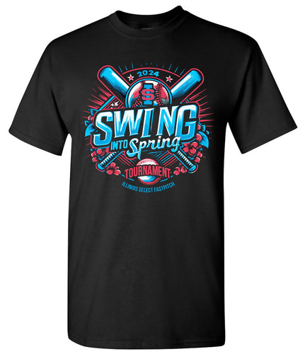 IS Swing Into Spring Tournament Shirt - Black