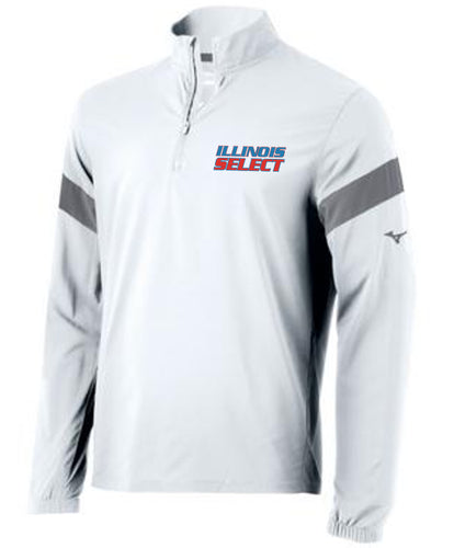 MIZUNO UNISEX LONG SLEEVE HITTING JACKET - SELECT