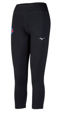 MIZUNO WOMEN'S 3/4 LENGTH PERFORMANCE TIGHTS - SELECT
