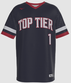 Mizuno Sublimated Jersey Top - Navy